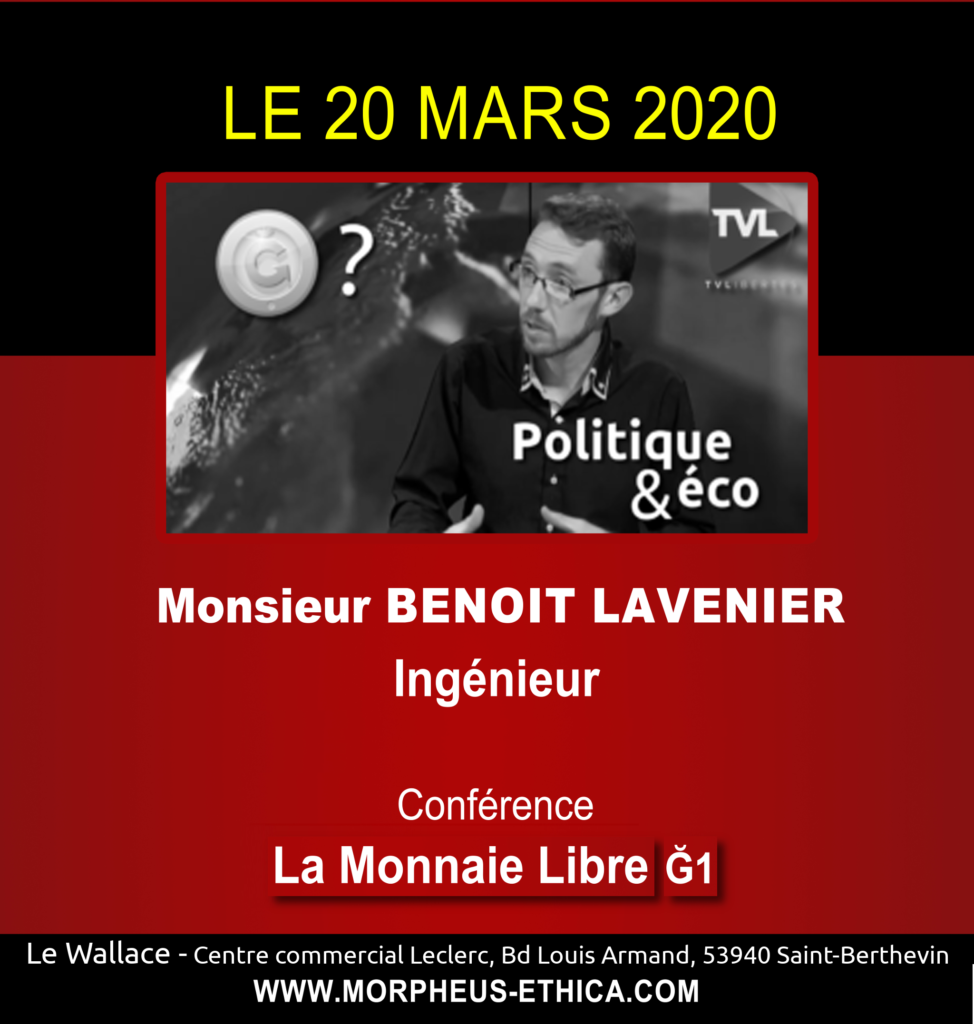 Affiche de la conférence du 20 mars 2020